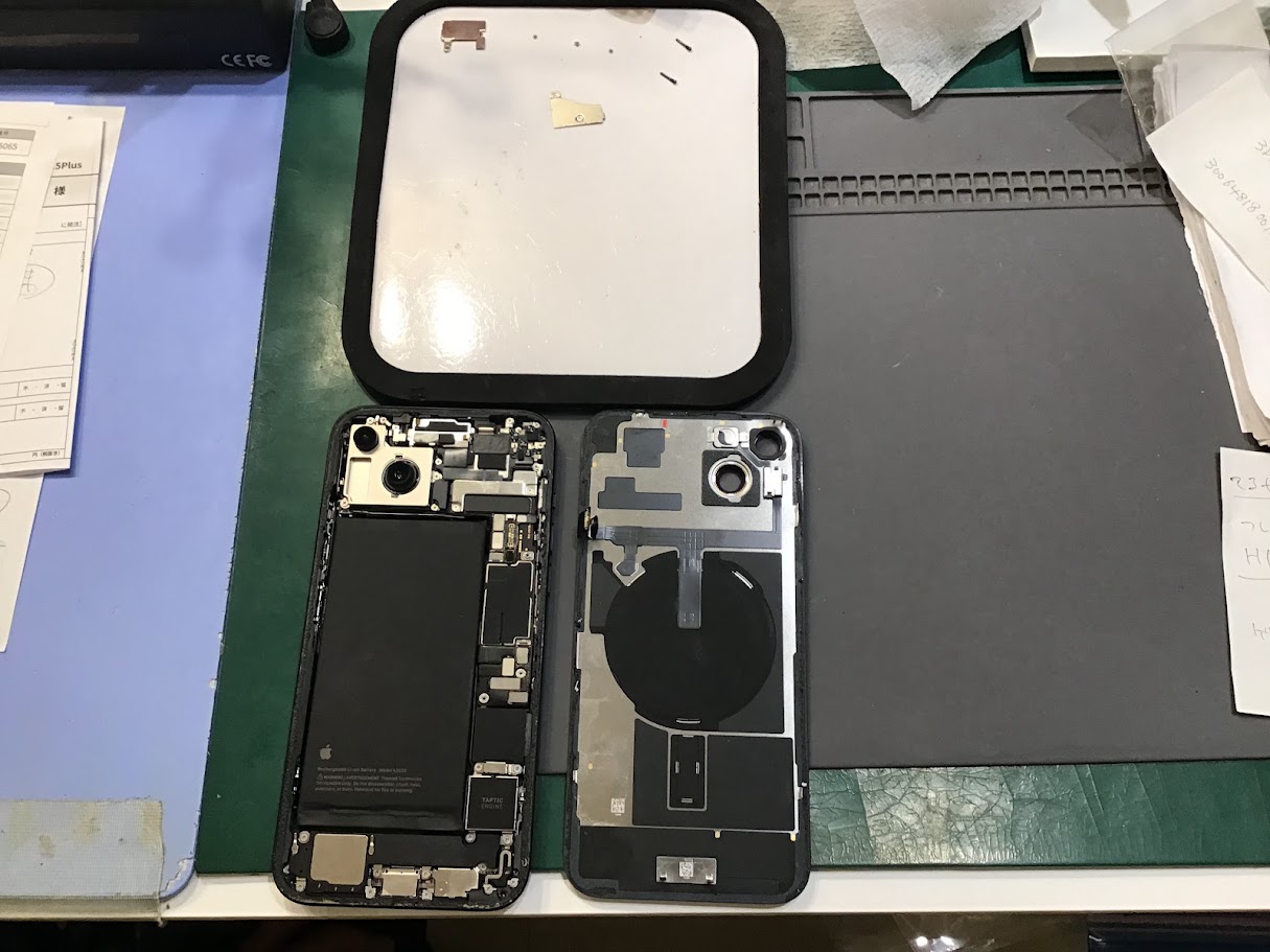 iPhone15plusの画面交換ならデータそのまま修理可能なスマホ修理工房セレオ甲府店へ！